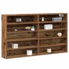 vidaXL Display Cabinet Old Wood 100 x 15 x 58 cm Engineered Wood