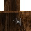 vidaXL Highboard&nbsp;Smoked Oak 63x33x180 cm Engineered Wood