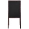 vidaXL Double-sided Blackboard Cedar Wood Free Standing 40x60 cm