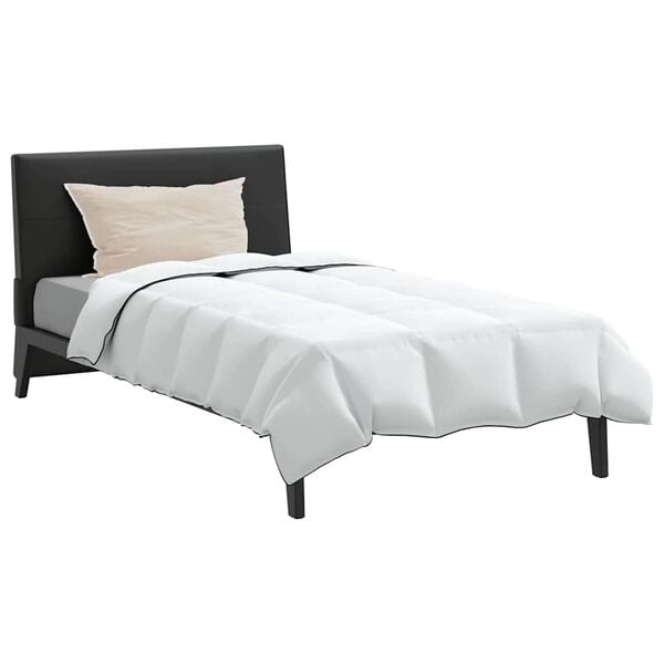 vidaXL Winter Duvet with Pillow 2 pcs White Down Feather