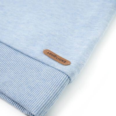 Kids' Sweatshirt Soft Blue Melange 92