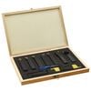 vidaXL 12 Pieces Indexable Turning Tool Set 16x16 mm 100 mm