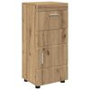 vidaXL Bathroom Furniture Set TULUM Artisan Oak Engineered Wood