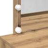vidaXL Dressing Table Artisan Oak 100 x 40 x 120 cm Engineered Wood