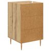 vidaXL Bedside Cabinet Artisan Oak 40 x 40 x 66 cm Engineered Wood