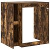 vidaXL Wash Machine Cabinet Smoked Oak 87 x 60 x 89 cm Engineered wood