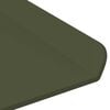 vidaXL Floating Shelf 2 pcs Olive Green 100 x 18 x 2.5 cm Steel