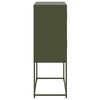vidaXL Sideboard Olive Green 68.5x38.5x107 cm Steel