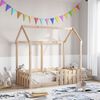 vidaXL Kids' House Bed Frame 70x140 cm Solid Wood Pine