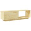 vidaXL TV Cabinet 110x30x33.5 cm Solid Pinewood