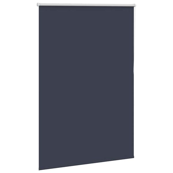 vidaXL Roller Blind Blackout Marine 105x150 cm Fabric Width 100.7 cm Polyester