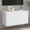 vidaXL TV Cabinet Wall-mounted White 80x30x41 cm