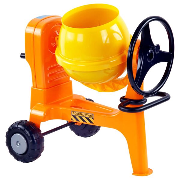 Polesie Wader Play Cement Mixer Orange Polypropylene XXL