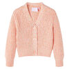 vidaXL Kids'Cardigan Knitted Mixed Pink 128