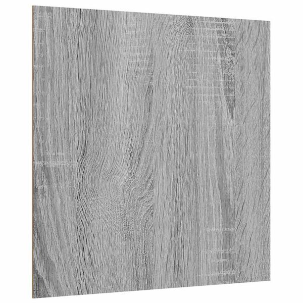 vidaXL Decor Panels 50 pcs Grey Sonoma 30 x 30 x 0.27 cm