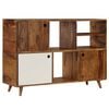 vidaXL Sideboard 118x35x70 cm Solid Acacia Wood