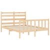 vidaXL Bed Frame without Mattress 140x200 cm Solid Wood Pine