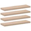vidaXL Floating Shelves 4 pcs 80x23,5x4 cm Engineered Wood