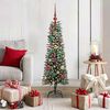 vidaXL Artificial Christmas Tree with 150 LEDs with Stand Green 120 cm