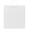 vidaXL Paper Bags 50 pcs with Handles White 45x17x48 cm