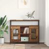 vidaXL Sideboard Old Wood 100 x 35 x 80 cm Engineered Wood