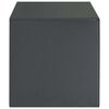vidaXL Digital Safe with Lock Dark grey 20 x 31 x 20 cm Steel