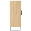 vidaXL Sideboard Sonoma Oak 69.5x34x90 cm Engineered Wood