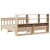 vidaXL Bed Frame without Mattress 180x200 cm Super King Solid Wood Pine