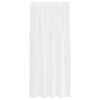 vidaXL Voile Curtain with Curtains 2 pcs White 175 x 140 cm Polyester