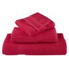 vidaXL Premium Sauna Towels SOLUND 10 pcs Red 80x200 cm 600 gsm