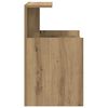 vidaXL Bedside Cabinet 2 pcs Artisan Oak 40 x 35 x 60 cm
