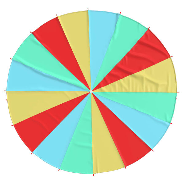 vidaXL Play Parachute for Kids &Oslash;6 m Fabric