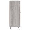 vidaXL Sideboard Grey Sonoma 69.5x34x90 cm Engineered Wood