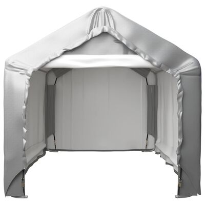 vidaXL Storage Tent Grey 180x180 cm Galvanised Steel