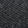 vidaXL Dirt Trapper Carpet Runner 100x400 cm Anthracite