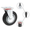 vidaXL Swivel Casters 4 pcs 200 mm
