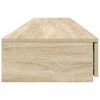 vidaXL Bed Drawers Sonoma Oak 200 x 36.5 x 16.5 cm Engineered Wood