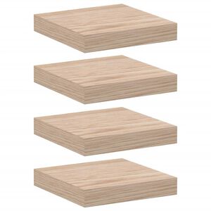 vidaXL Floating Shelves 4 pcs 23x23.5x4 cm Engineered Wood