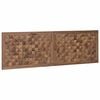 vidaXL Bed Headboard Natural Solid Teak Wood