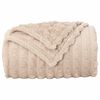 vidaXL Throw Blankets 6 pcs Beige 200 x 150 cm Fleece
