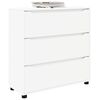 vidaXL Storage Cabinet White 80 x 31 x 81 cm Engineered Wood