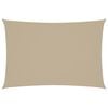 vidaXL Sunshade Sail Oxford Fabric Rectangular 2.5x4.5 m Beige