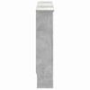 vidaXL Radiator Cover Concrete Grey 152 x 19 x 81.5 cm Engineered Wood