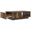 vidaXL Coffee Table Smoked Oak 95 x 55 x 31 cm Engineered Wood
