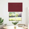 vidaXL Pleated Blind Bordeaux Red 95x100 cm Fabric Width 94.4 cm Polyester
