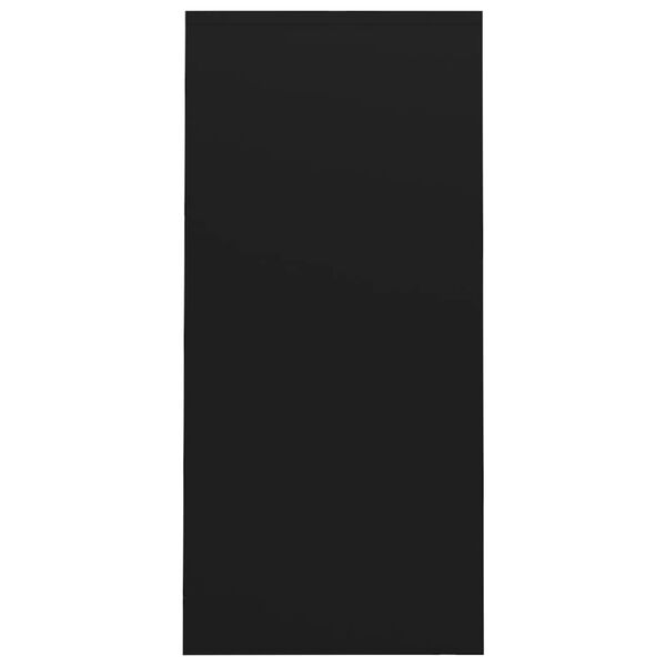 vidaXL Notebook Desk Black 102.5x35x75 cm Engineered Wood