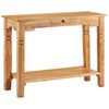 vidaXL Console Table 100x40x76 cm Solid Acacia Wood