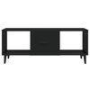 vidaXL Coffee Table Black 102x50x40 cm Engineered Wood