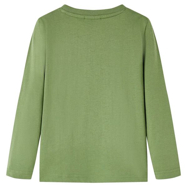 Kids' T-shirt with Long Sleeves Light Khaki 116