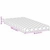 vidaXL Mattress White 80 x 160 cm PU Foam